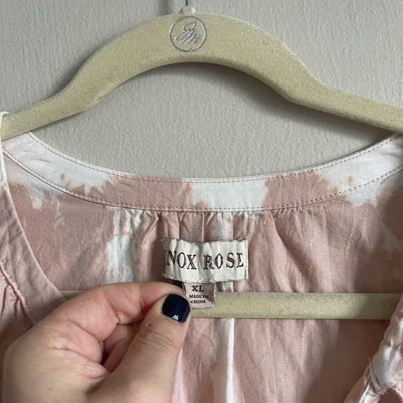 Knox Rose Tiered Tie Dye Dress - Picture 7 of 7